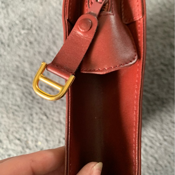 CARTIER Burgundy Vintage Clutch - Picture 15 of 16
